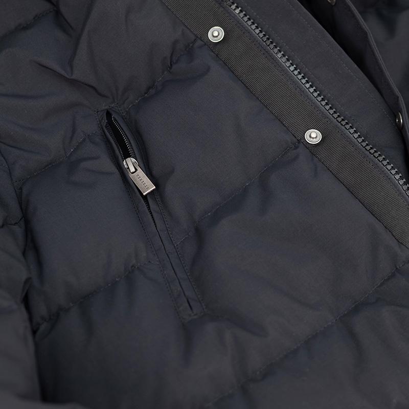 PYRENEX | ピレネックスウォータープルーフ フーデット GRADE-ブラック メンズ ダウンジャケットの画像