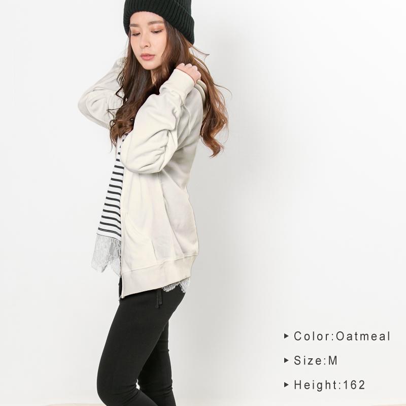 パーカー レディース 無地 長袖 フード ジップ トレーナー 白 黒 ネイビー 春 おしゃれ ガールズ スポーツ ダンス 運動会 文化祭 イベントカラフル |  | 09