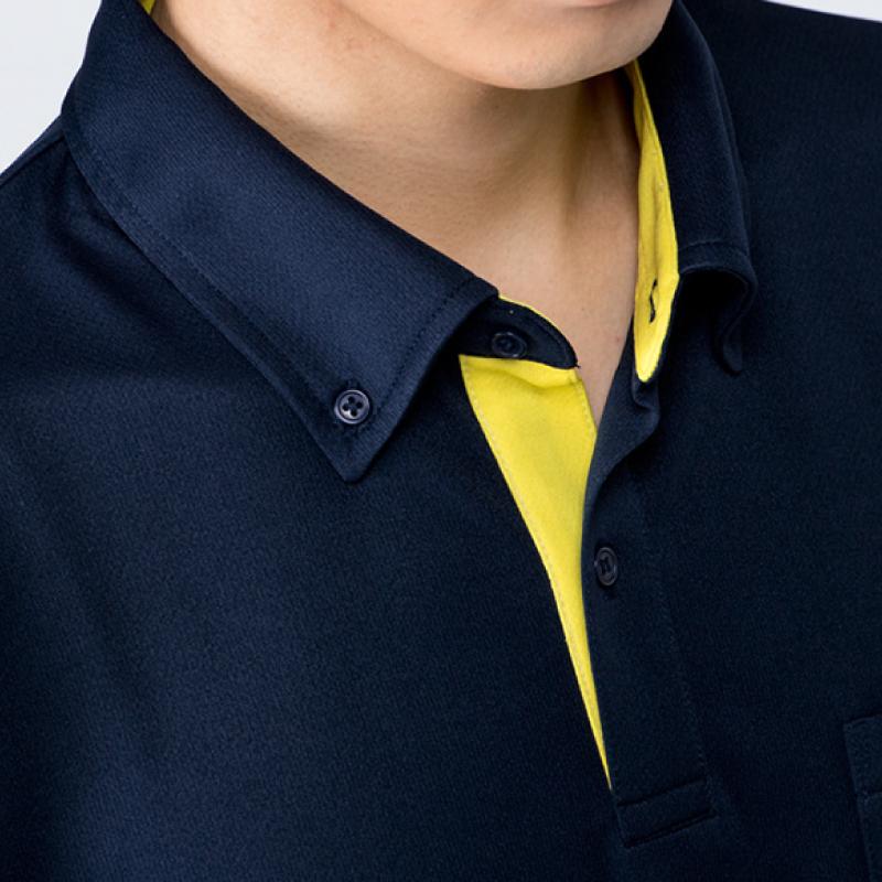 ポロシャツ レディース かわいい 半袖 ボタンダウン ドライ 介護