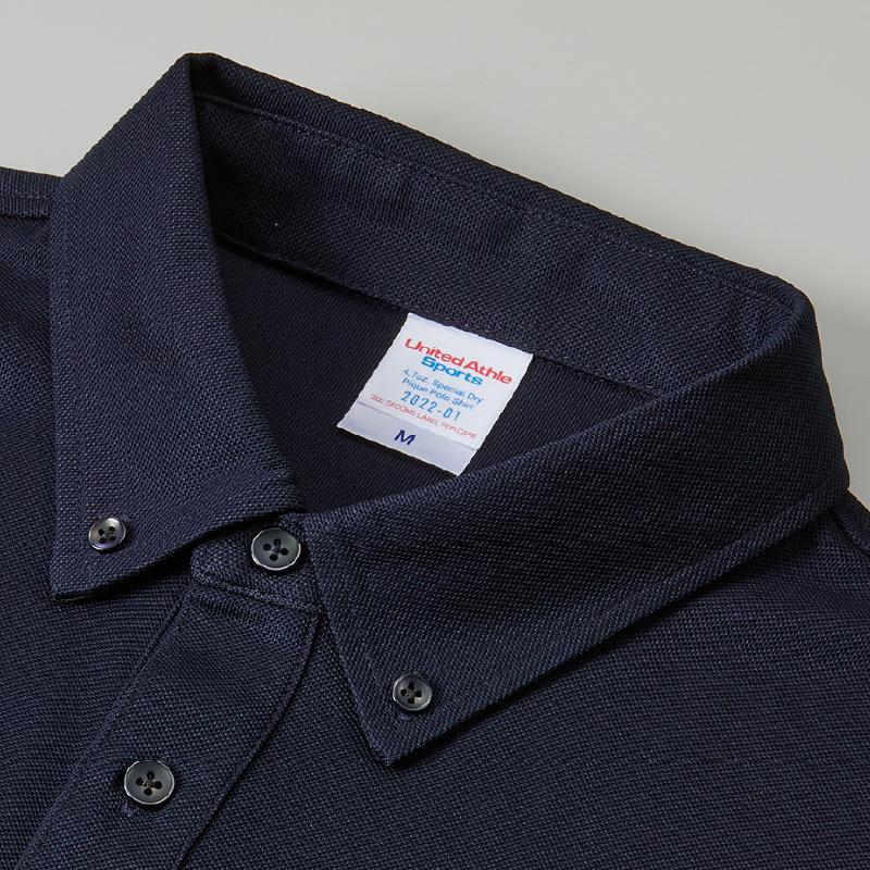 ポロシャツ レディース 半袖 かわいい 無地 ドライ 吸水 速乾 ボタンダウン おしゃれ 黒 白 ネイビー スポーツ ゴルフ 制服 ユニフォーム 大きい |  | 10