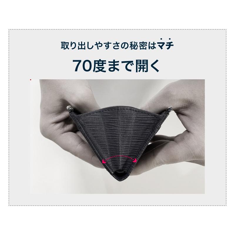 財布 ミ二サイフ 小銭入れ コインケース Δ(デルタ) 水シボ ジップ メンズ レディース 革 名入れ  おしゃれ コンパクト |  | 09