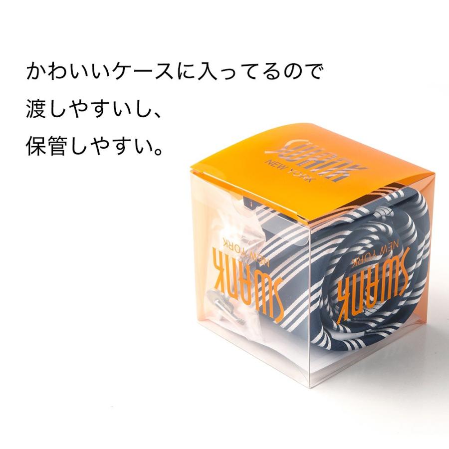 ギフトにネクタイ&ネクタイピンセット SWANK おしゃれでかっこいいセット商品はプレゼントに。 |  | 04