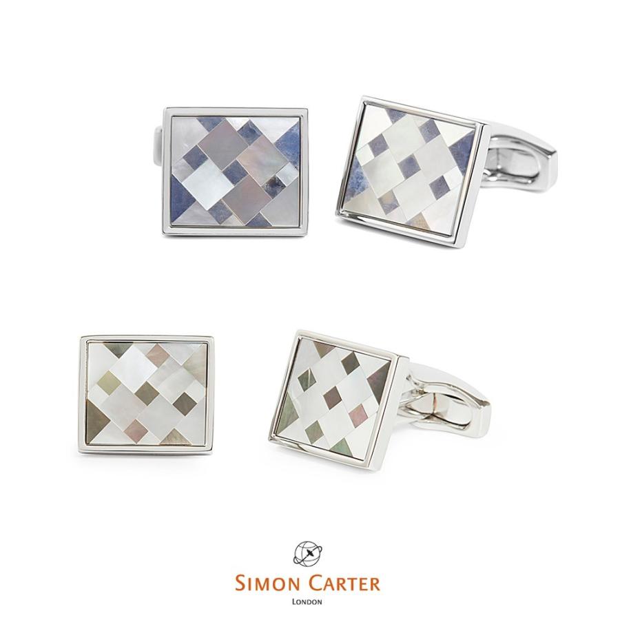 カフス ブランド サイモンカーター Simon Carter cubist mosaicギフト プレゼント 送料無料 | SIMON CARTER