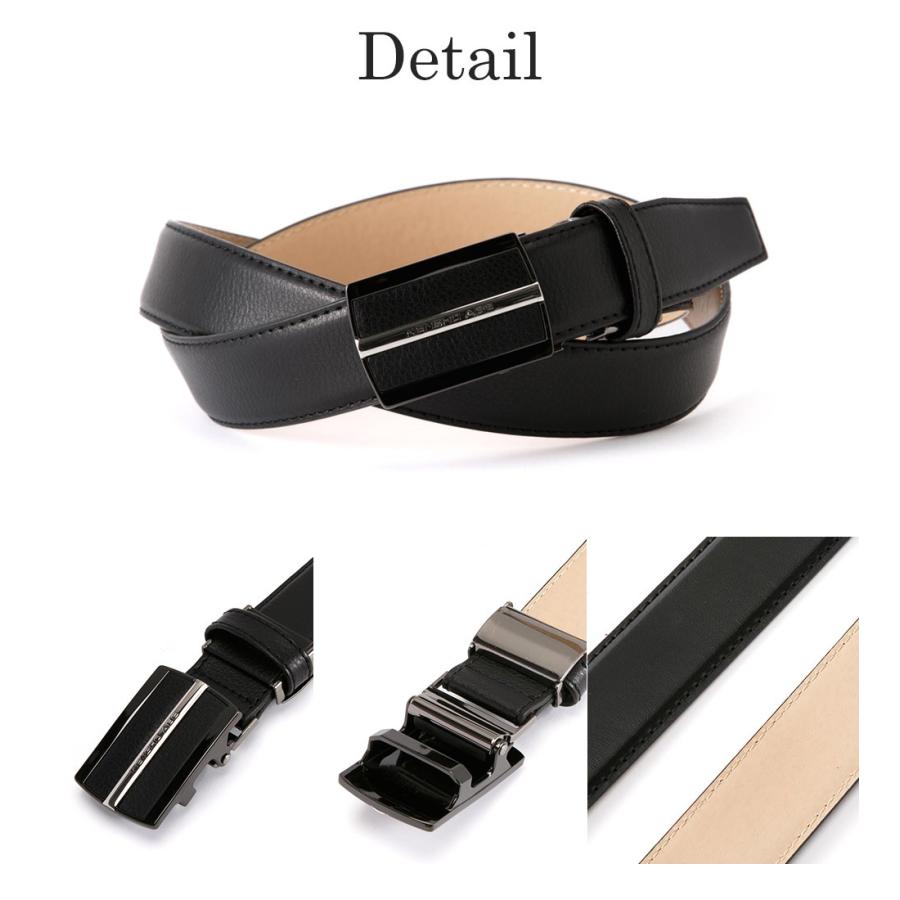 ベルト ビジネス メンズ フリーアジャスト ブラック フィットバックル |  | 04