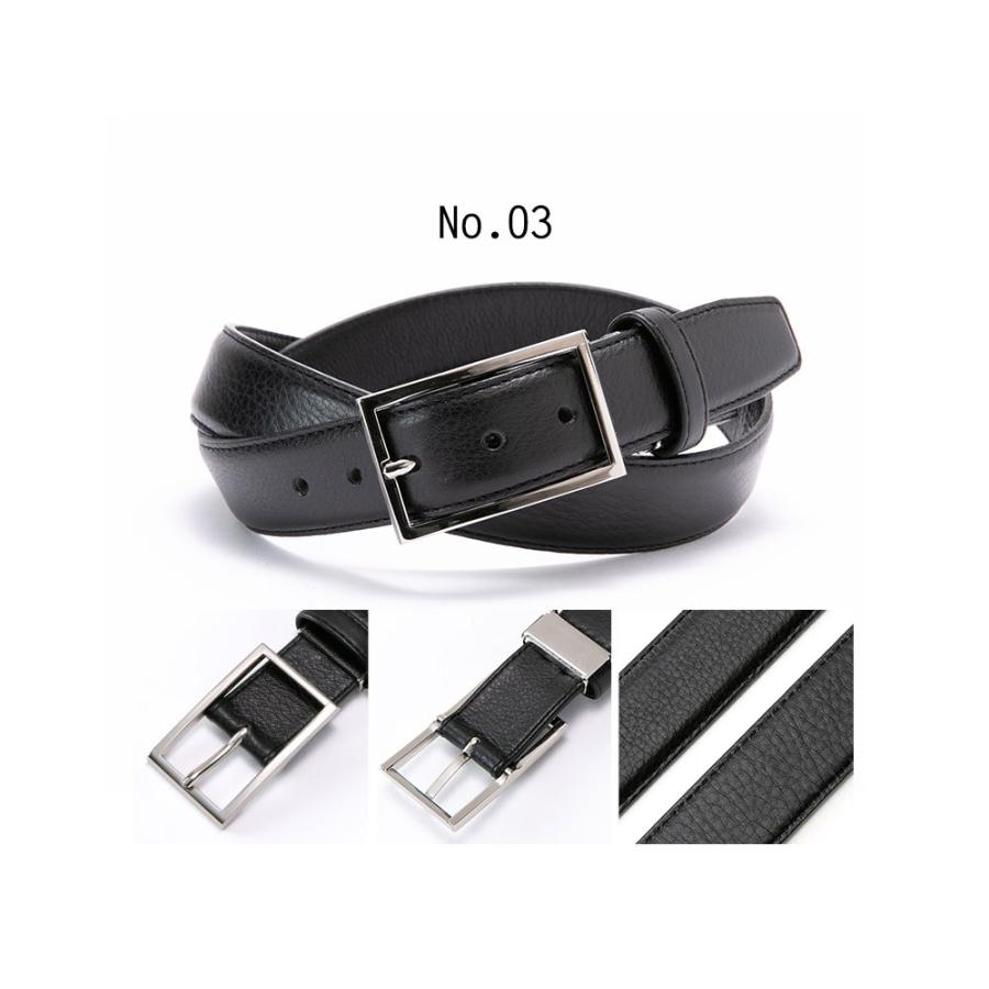 ベルト メンズ 日本製 本革 牛革 ビジネス パーティー フォーマル 両面牛革 高級 ギフト プレゼント シボ加工 |  | 10