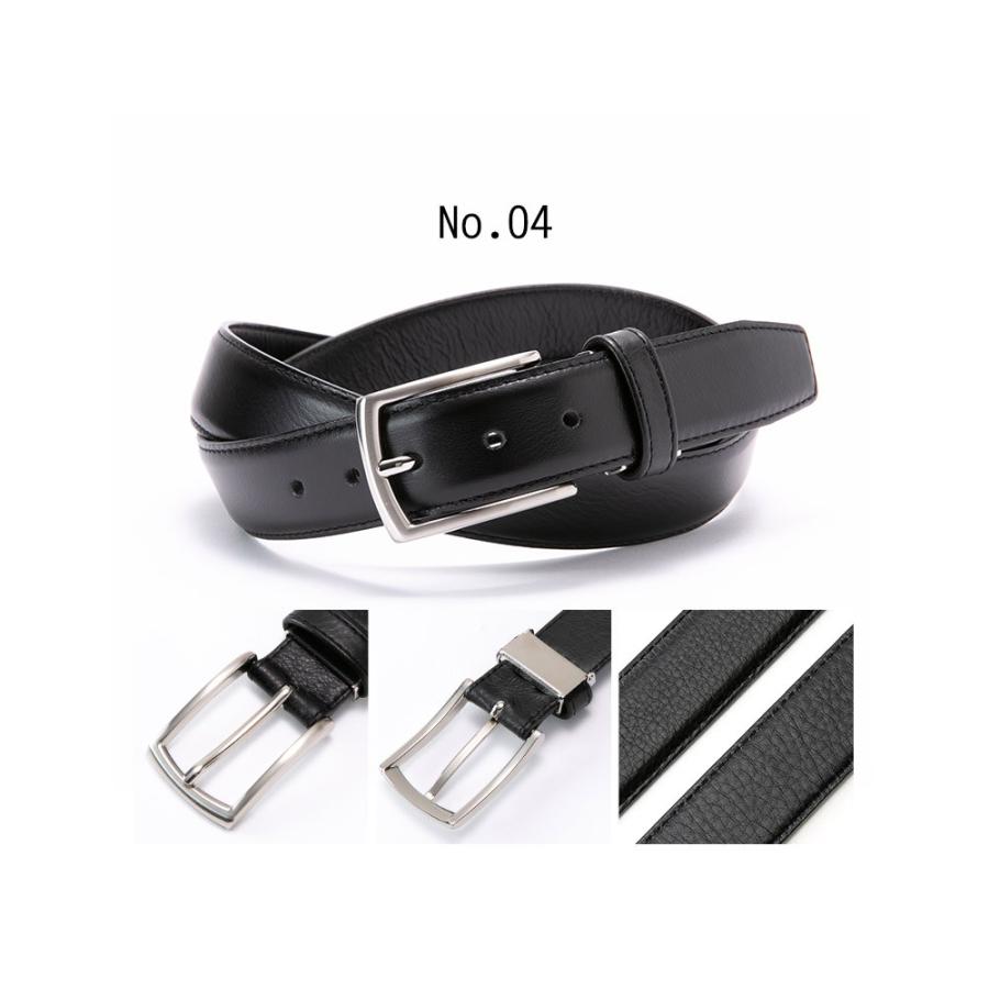 ベルト メンズ 日本製 本革 牛革 ビジネス パーティー フォーマル 両面牛革 高級 ギフト プレゼント シボ加工 |  | 11