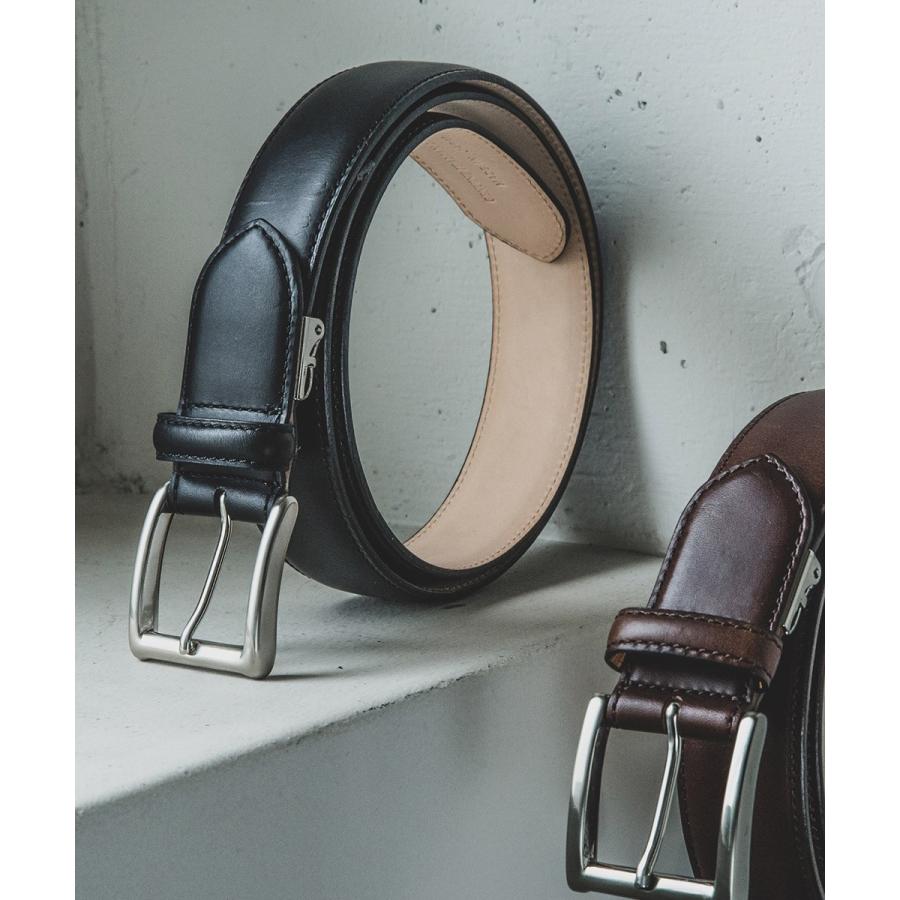 ベルト メンズ 日本製 ビジネスベルト メンズベルト 長沢ベルト イタリア・フィレンツェ ワルピエ社 35mm 厚盛り上げベルト 伊 ブッテーロ |  | 07