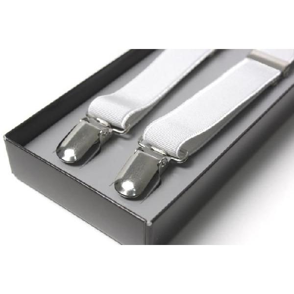 ＜6(ROKU)＞SUSPENDERS WHITE/サスペンダー　オフホワイト 6（ロク）の「＜6(ROKU)＞SUSPENDERS WHITE/サスペンダー
