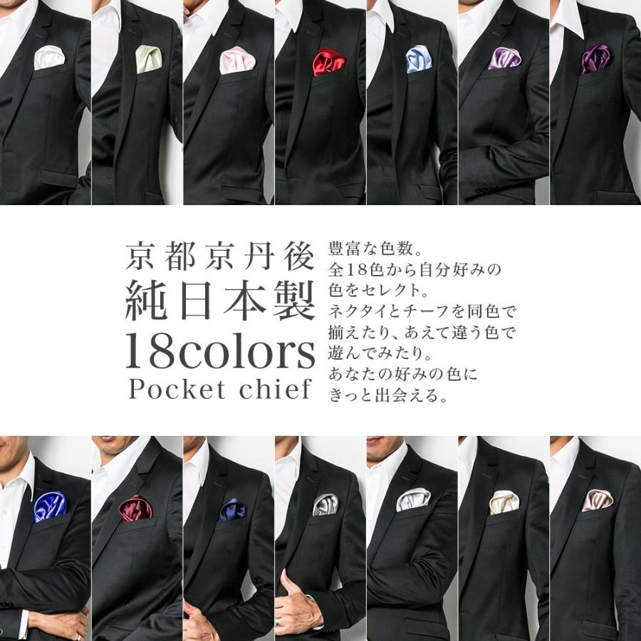 ポケットチーフ チーフケース付き 日本製 シルク100 無地 ホワイト シルバー ブラック オレンジ 18色 京都シルク 無地なのでビジネスからフォーマルまで使える Tm Chief S 14colors Ss スタイルイコール 通販 Yahoo ショッピング