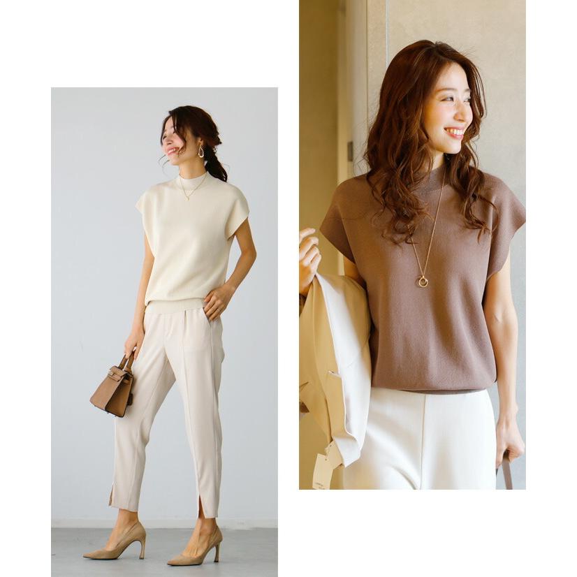 フレンチスリーブ トップス ボトルネック Ehre style Ehre style（エーレスタイル） tシャツフレンチスリーブ ボトルネック