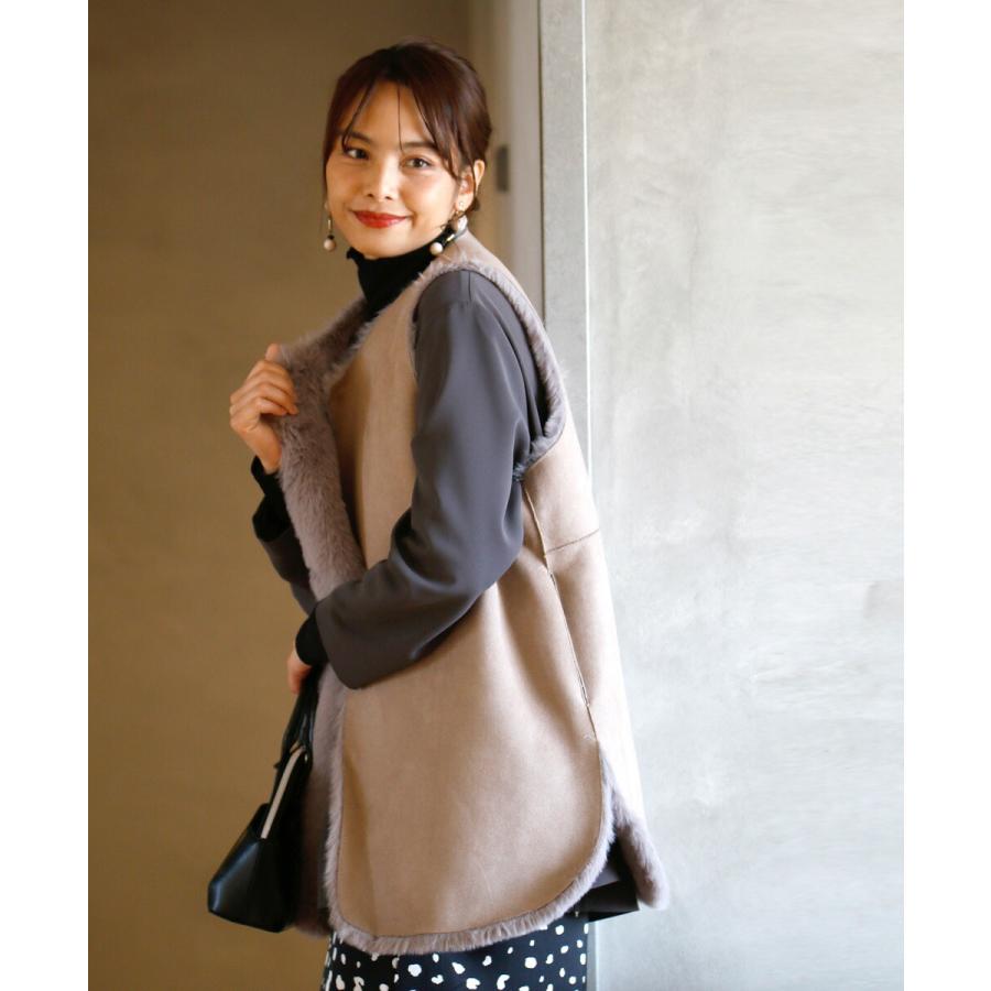 Ehre style（エーレスタイル） ファー ファーベスト ベスト