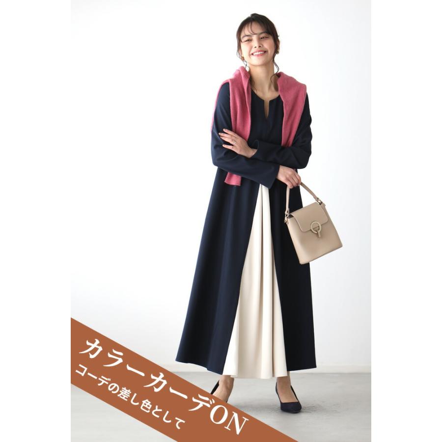 訳あり品 Audire / ロングワンピース Aライン フレア Vネック Ehre style（エーレスタイル） ワンピース ロングワンピース Aライン