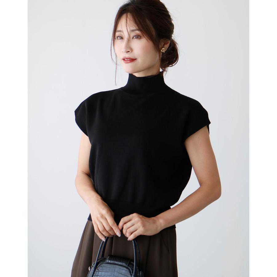 Ehre style（エーレスタイル） トップス ニット ハイゲージ 半袖