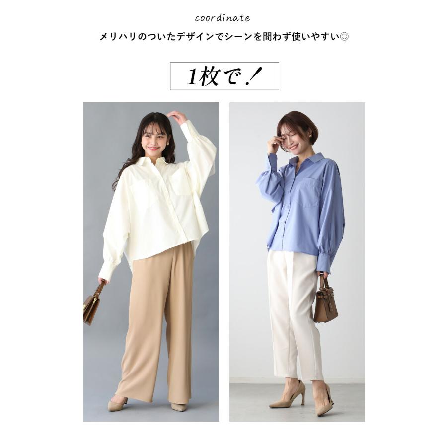 Ehre style（エーレスタイル） シャツ ドルマントップス ボリューム袖 