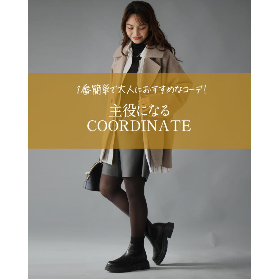Ehre style（エーレスタイル） ショートパンツ フェイクレザー
