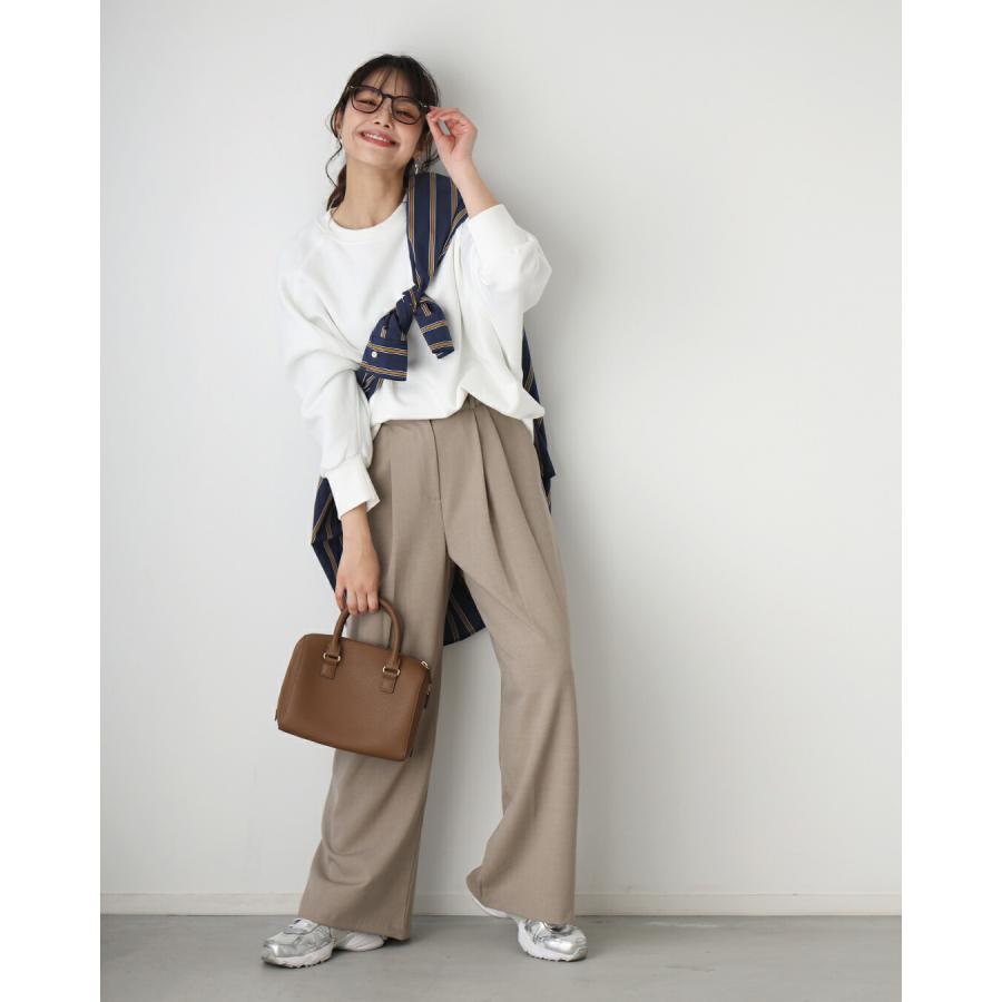 Ehre style ワイドスラックス ズボン パンツ ゆったり ワイド Ehre style ワイドスラックス ズボン パンツ ゆったり ワイド