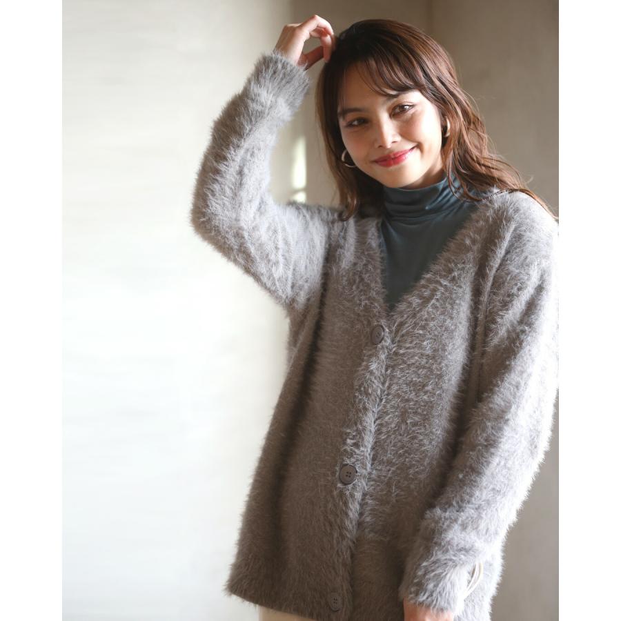 Ehre style（エーレスタイル） シャギーニットカーデ ニット