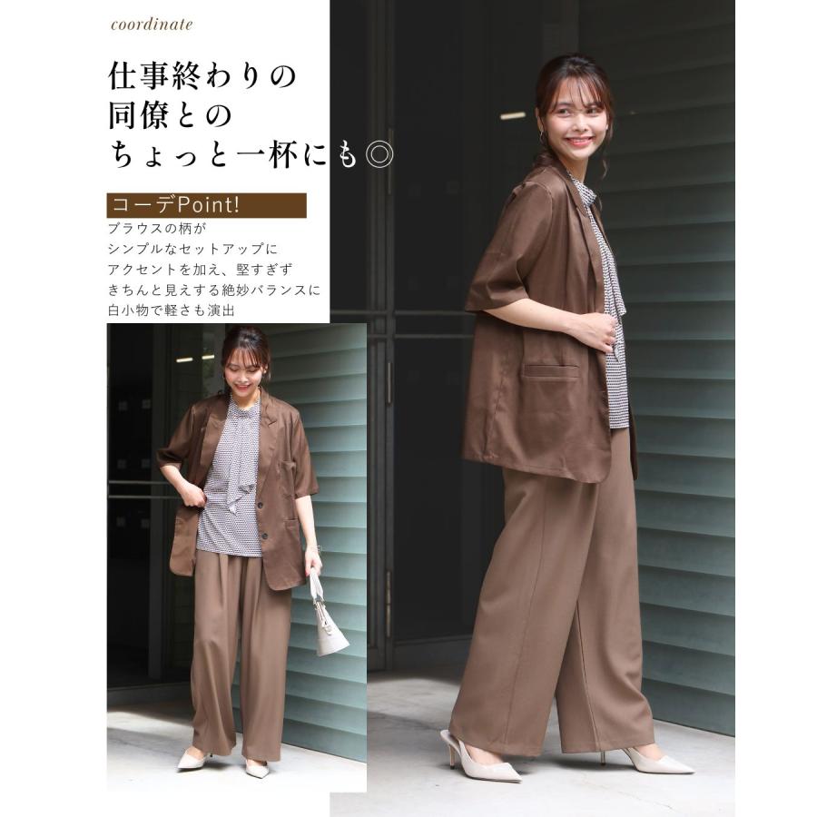 Ehre style（エーレスタイル） 半袖テーラードジャケット テーラード 