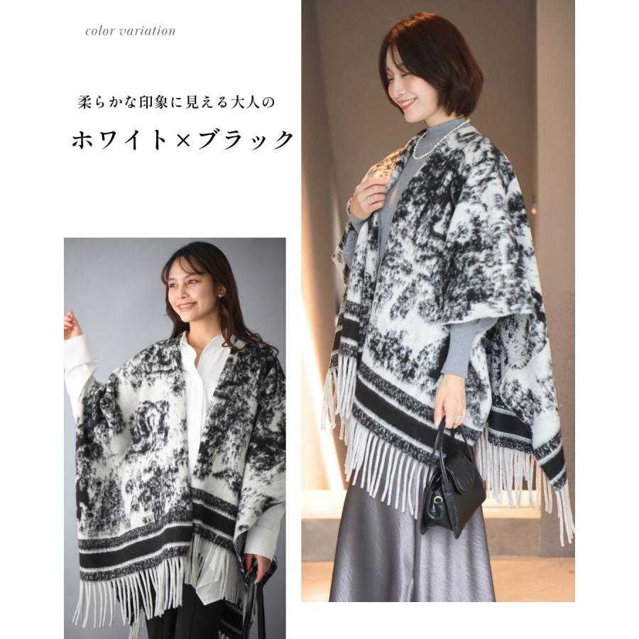 Ehre style（エーレスタイル） ストール 大判ストール 柄モノ 柄