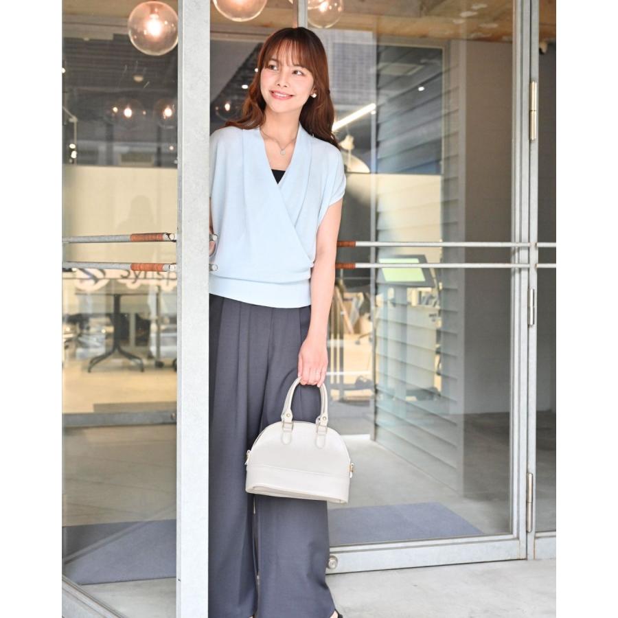 Ehre style（エーレスタイル） トップス カシュクール サマーニット