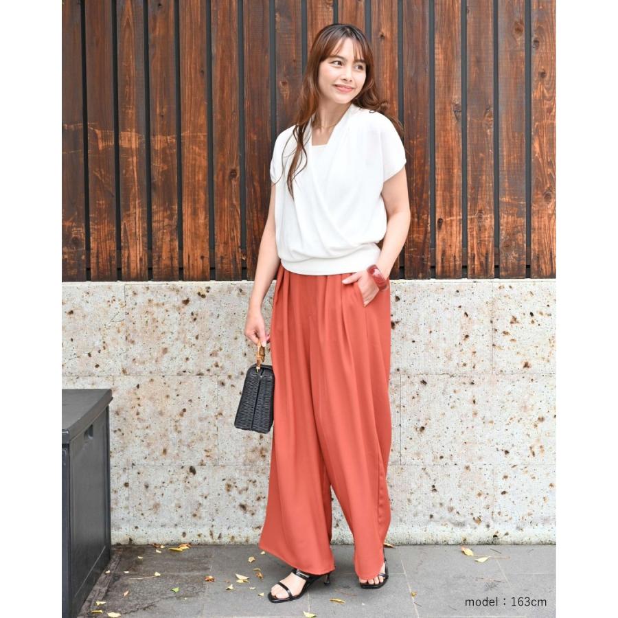 Ehre style（エーレスタイル） トップス カシュクール サマーニット