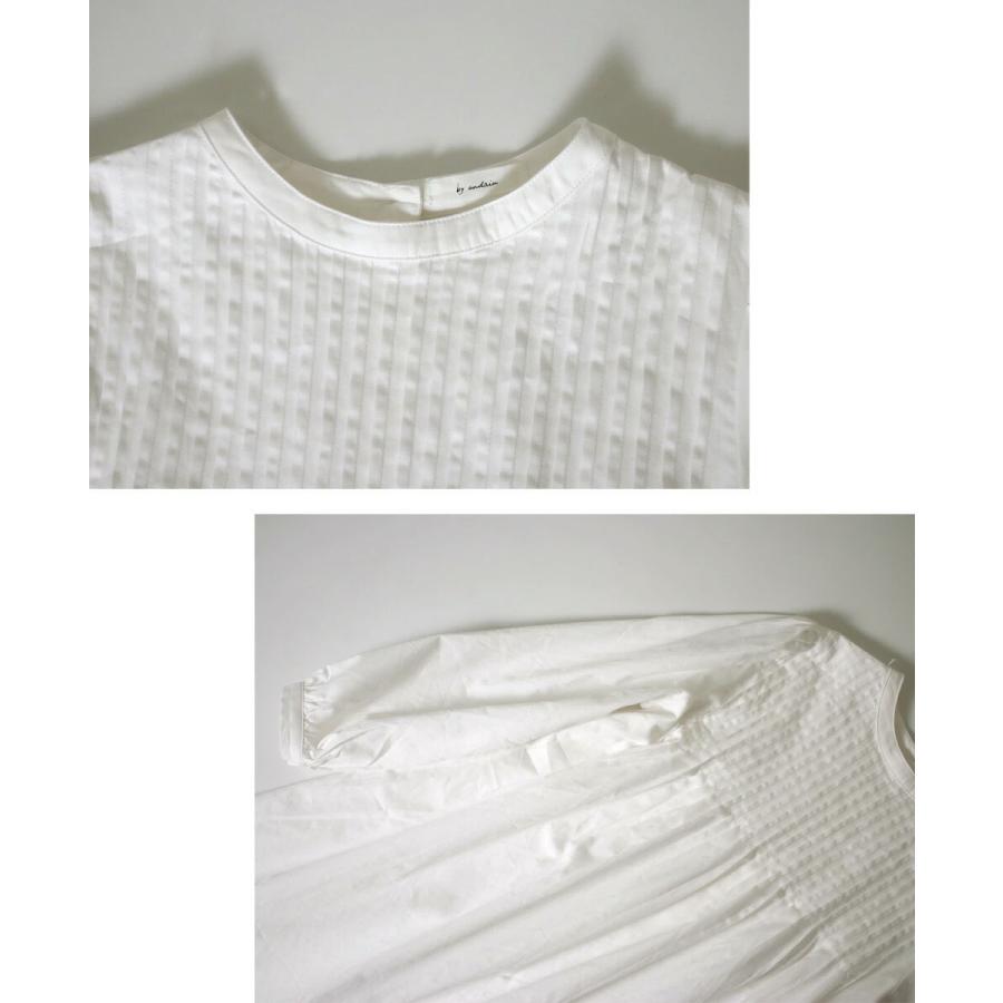 チュニック トップス シャツ 長袖 白 ブラック 黒 ホワイト  Aライン ノーカラー ノーアイロン パンツ 仕事 お仕事 超ストレッチ 動ける | Ehre style | 13