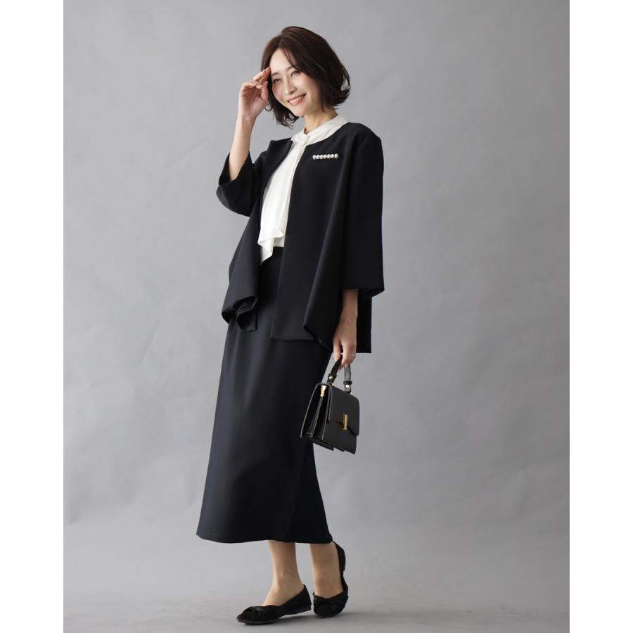 ブラウス ボウタイ きれいめ フォーマル 5色 S M L XL ボウタイブラウス オフィス フリル セレモニースーツ | Ehre style | 20