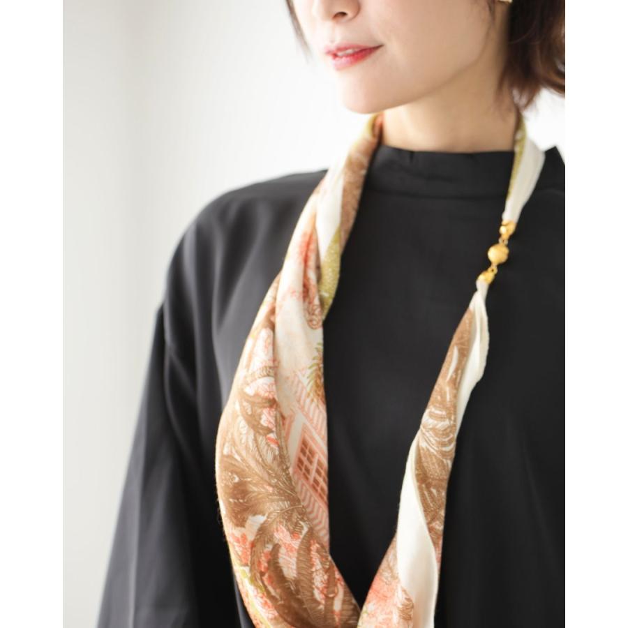 母の日ギフト 母の日プレゼント 贈り物 プレゼント 母の日  ストール 柄 花束 ギフトセット 花 ラッピング付き 大判サイズ | Ehre style | 20