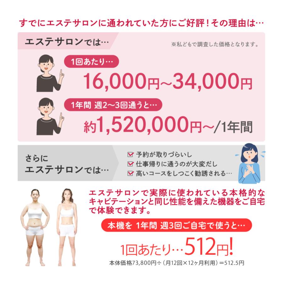 家庭用キャビテーション 40KHz ラジオ波 Cavistar1000 家庭用キャビテーション 40KHz ラジオ波 Cavistar1000