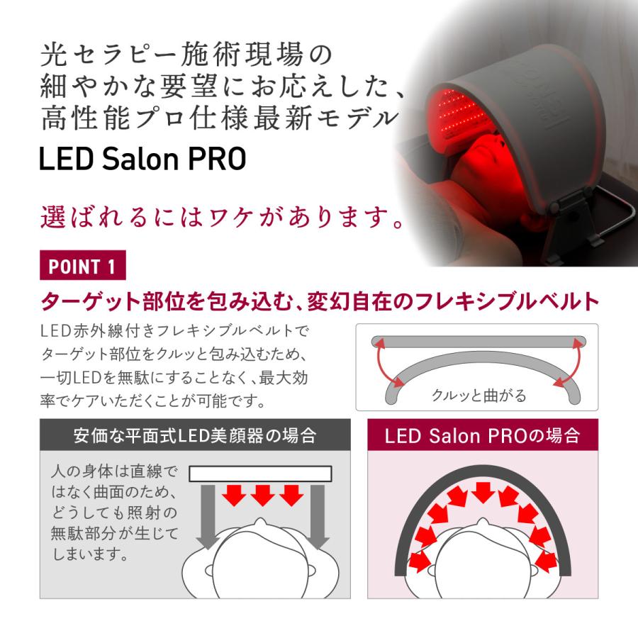 日本初の変幻自在フレキシブルベルトタイプ LED美顔器 【LED 日本初の変幻自在フレキシブルベルトタイプ LED美顔器 【LED