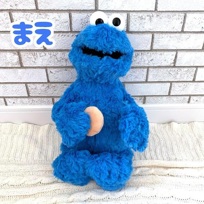 nici（ニキ） セサミストリート クッキーモンスター ぬいぐるみ 35cm