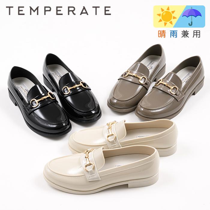 テンパレイト　レインシューズ　ローファー　39 TEMPERATE TEMPERATE（テンパレイト） LLOYD コインローファー