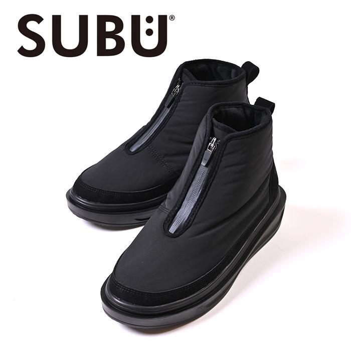 SUBU ブーツ kaman カマン スブ ショートブーツ ブラック 4層構造 男女 