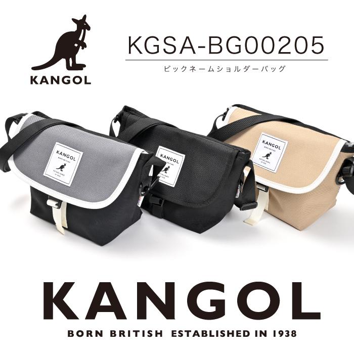 カンゴール KANGOL 斜め掛けバッグ ボディーバック ウエストポーチ 黒 ブラック 斜めかけ カンゴール ショルダーバッグ メンズ レディース 男女兼用｜styleism