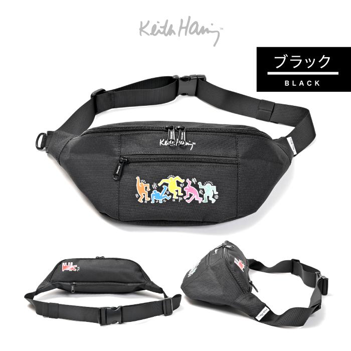 海外輸入】 KEITH HARING キースヘリング ウェストバッグ ボディーバック ウエストポーチ 黒 ブラック 斜めかけ jdaydesign.com 海外輸入】 KEITH HARING キースヘリング ウェストバッグ ボディーバック ウエストポーチ 黒 ブラック 斜めかけ jdaydesign.com