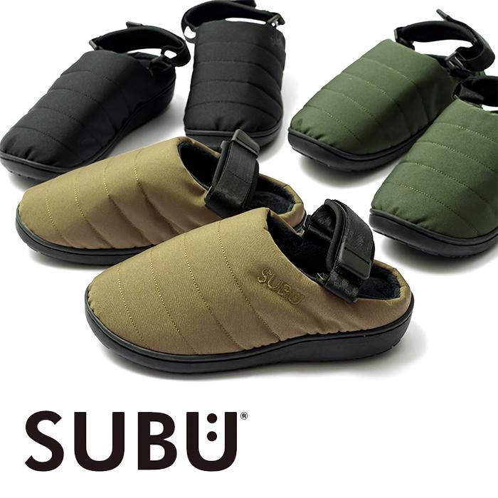 SUBU（スブ） 正規商品 サンダル 難燃 NANNEN+H 起毛 暖かい 防寒