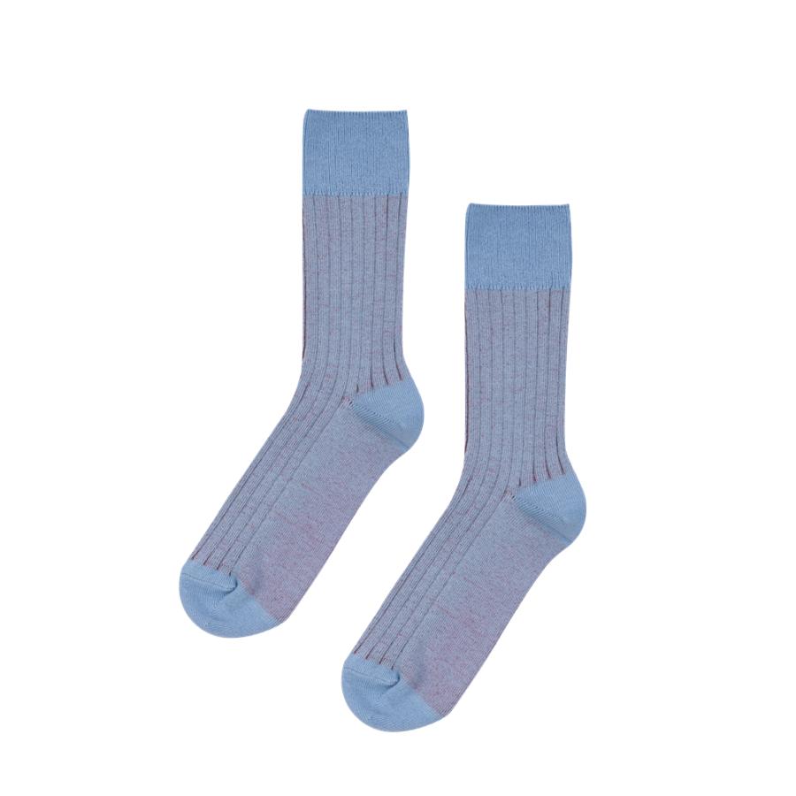 IHateMonday シークレットソックス レディース 靴下 ストライプ 見せソックス 韓国製 コットン混 おしゃれ リブソックス　secretsock | I HATE MONDAY | 04