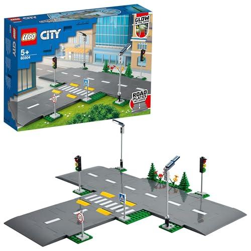 レゴ(LEGO) シティ つながる ロードプレート 交差点 おもちゃ 玩具