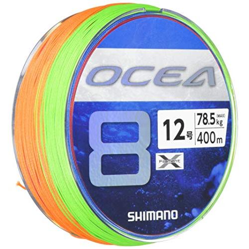 SHIMANO OCEA 8 12号 400m シマノ オシア　オッズポート シマノ(SHIMANO) ライン オシア8 400m 12.0号 5カラー LD-A81S 釣り糸