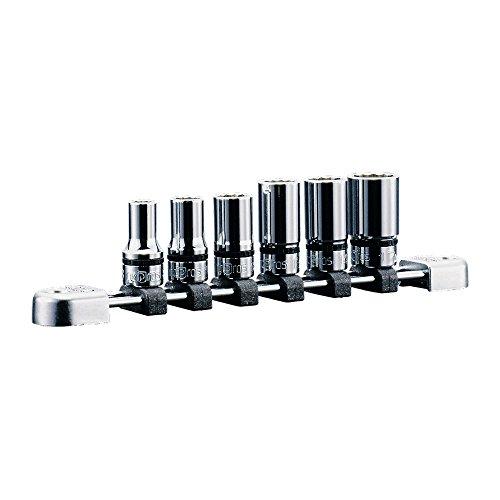 京都機械工具(KTC) ネプロス 9.5mm (3/8インチ) セミディープソケット