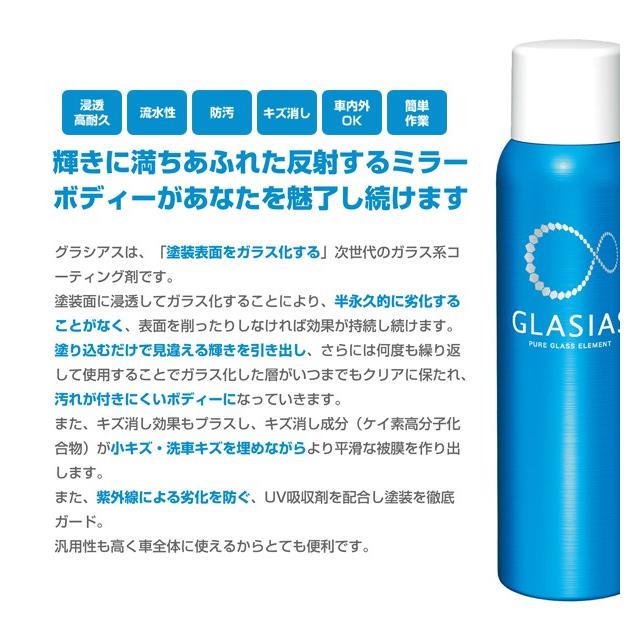 おまけ付き 車用 浸透性ガラスコーティング剤 グラシアス 2本セット 専用クロス入り ワックス 洗車グッズ 用品 親水性 スプレー ヘッドライト メッキ プロ スタイルマーケットyahoo ショップ 通販 Yahoo ショッピング