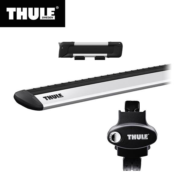 新作人気モデル のthule スーリー ルーフレール付き Evo7113 スキーキャリア ランドクルーザー プラド専用ベースキャリア フット775 ウイングバー J150w 車 バイク 自転車 ルーフボックス キャリア ルーフレール付き スタイルマーケットショップ