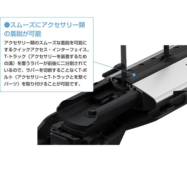 THULE（スーリー） エスクード（ダイレクトルーフレール付き YD21S