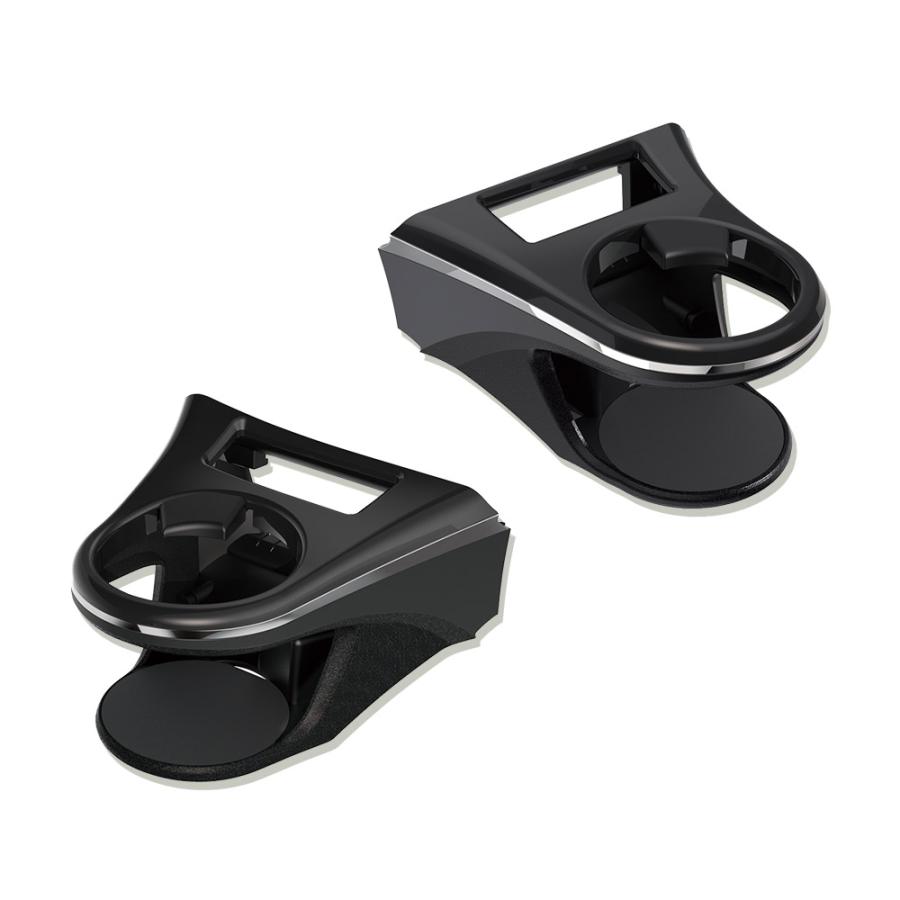 2点セット] YAC（ヤック） 80系 ハリアー専用 ドリンクホルダー 運転席