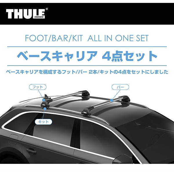 THULE（スーリー） 5シリーズ ツーリング（G31 ダイレクトルーフレール