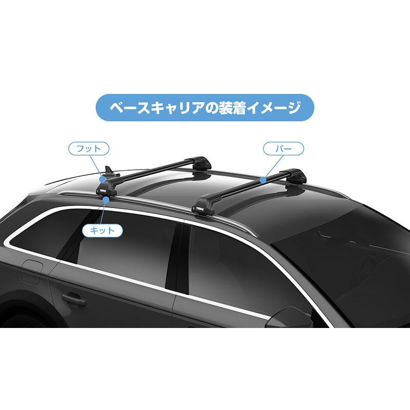 THULE スーリー BMW X1（F48 ダイレクトレール）専用ベースキャリア