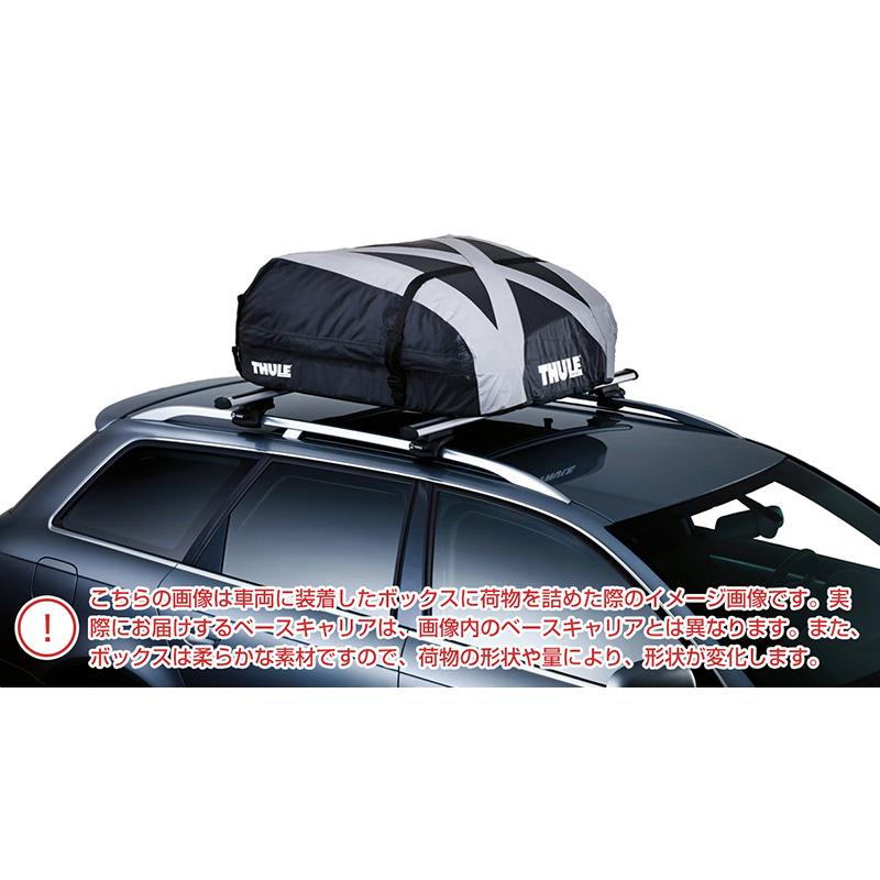 THULE スーリー BMW X3（G01 ダイレクトレール）専用ベースキャリア（フット7206+ウイングバーエッジ 7214B×2本+キット