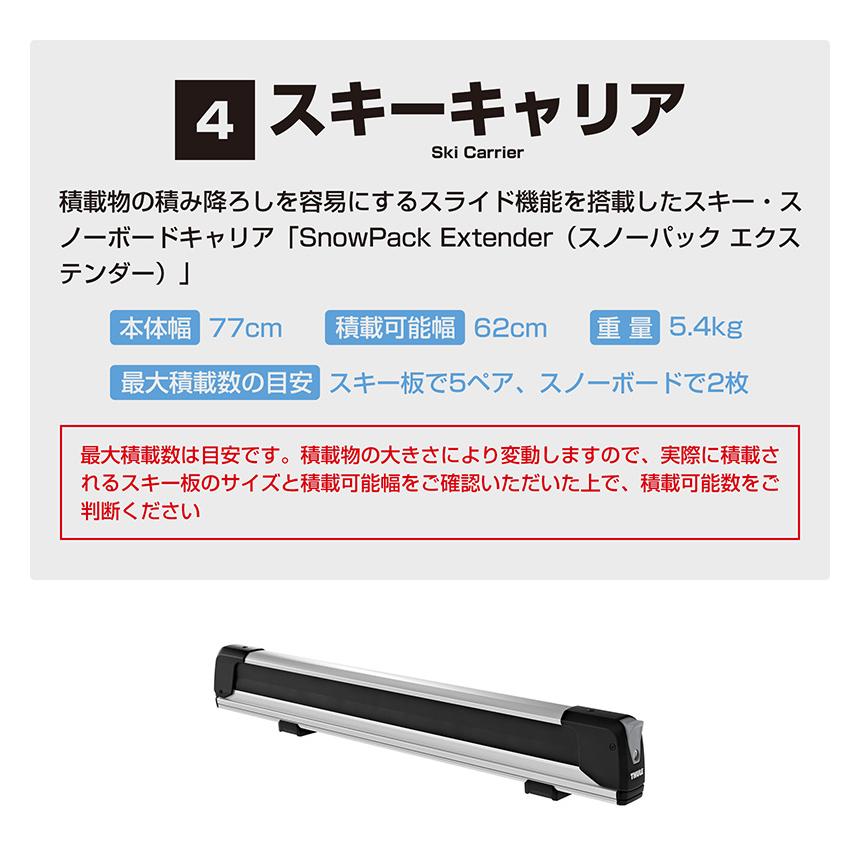 THULE スーリー カローラクロス(ダイレクトルーフレール