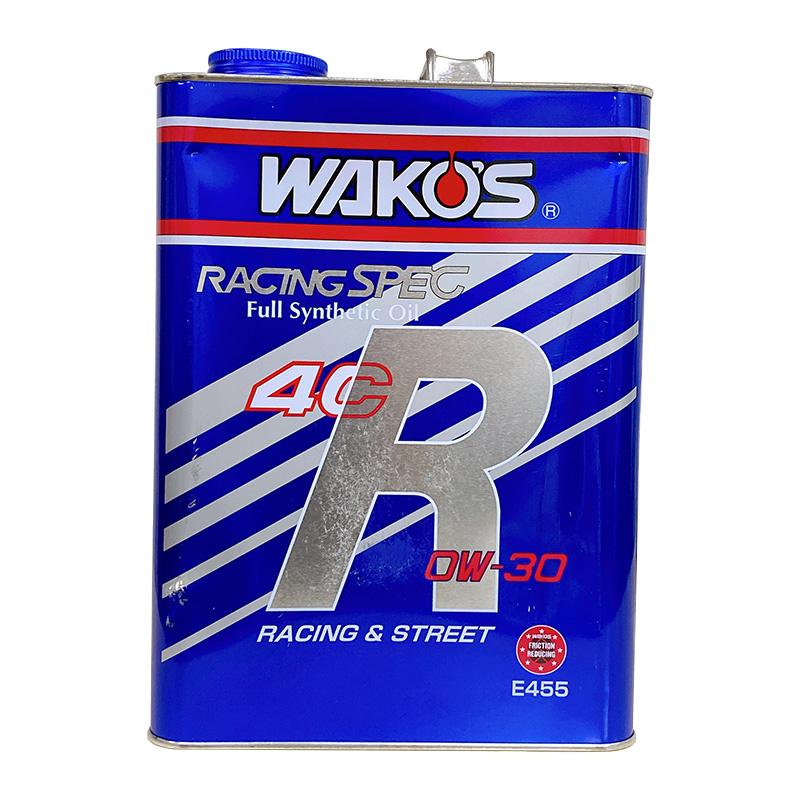 訳あり】 エンジンオイル WAKOS E455 4CR-30 フォーシーアール 0W-30