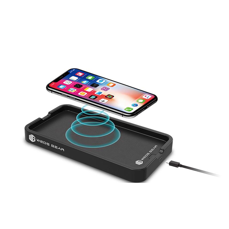 CATCH:3 ワイヤレス充電器トレイ COURANTーCATCH3 (ブラック) ワイヤレス充電器 iphone android